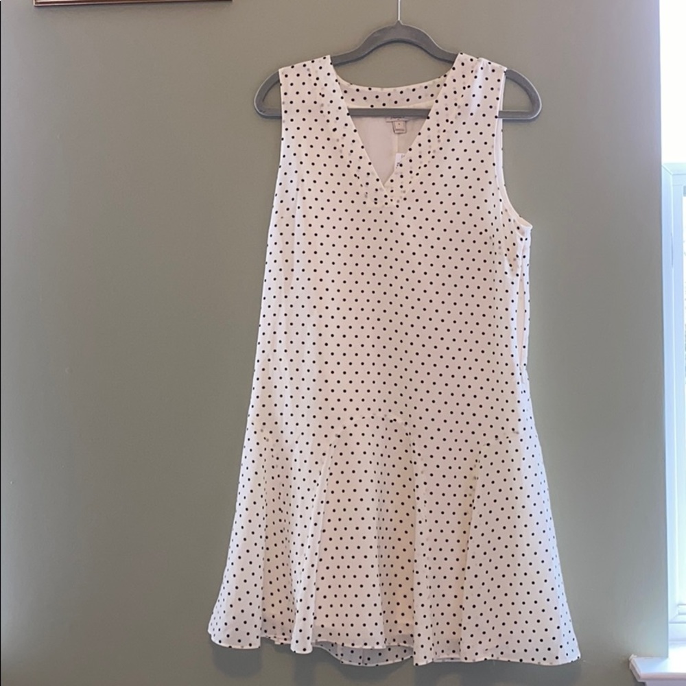 J. Crew black and white dress - size 6